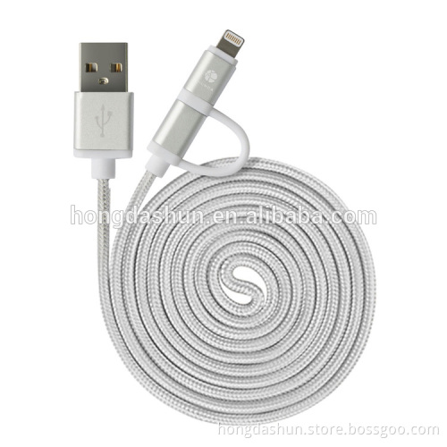 Premium MFI Supplier Powerline 2.4A USB Charging Cable with Metalic Housing